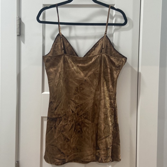 Y2K Brown‎ Cami Sequined Tunic Xhilaration XL EUC signature Y2K piece! - Picture 14 of 17